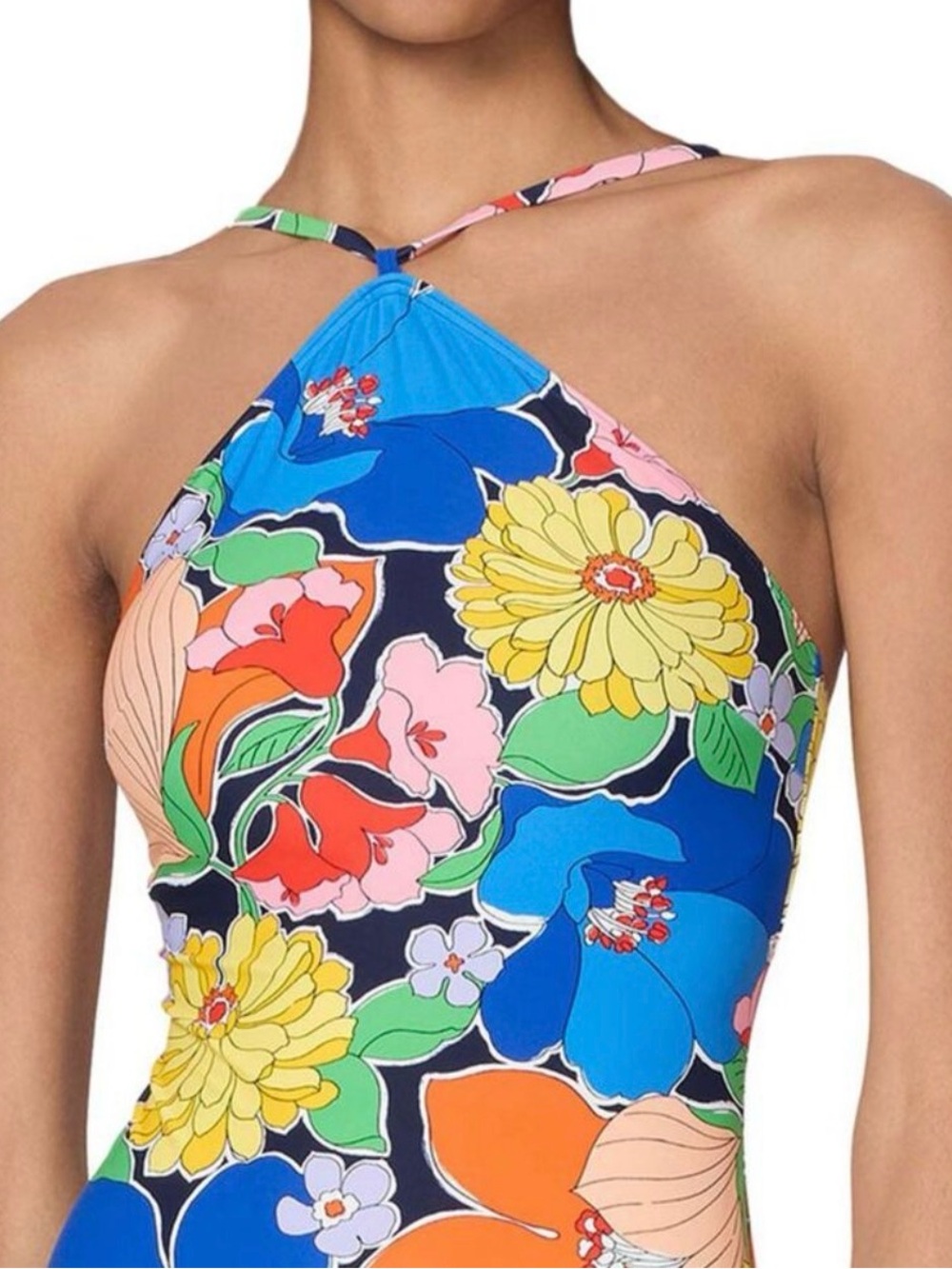 Kate Spade New York Womens High-Neck One-Piece - Picture 3 of 4